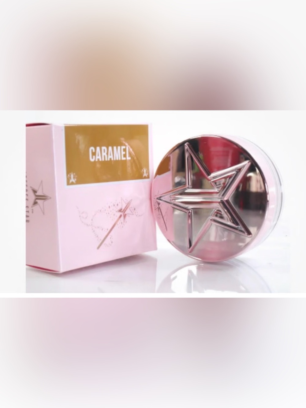 Jeffree Star Luminous Setting Powder in CARAMEL  -NWB